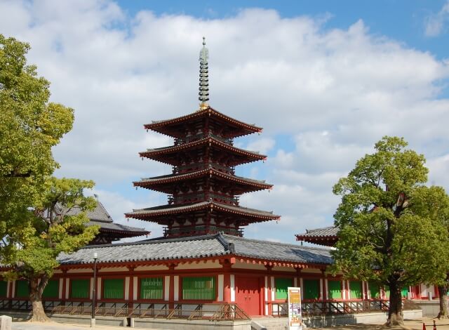 四天王寺 境内に無料駐車場なし 周辺の安い駐車場や拝観料について