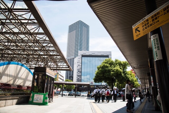 広島駅 新幹線割引あり 1泊 24時間が安い駐車場を解説